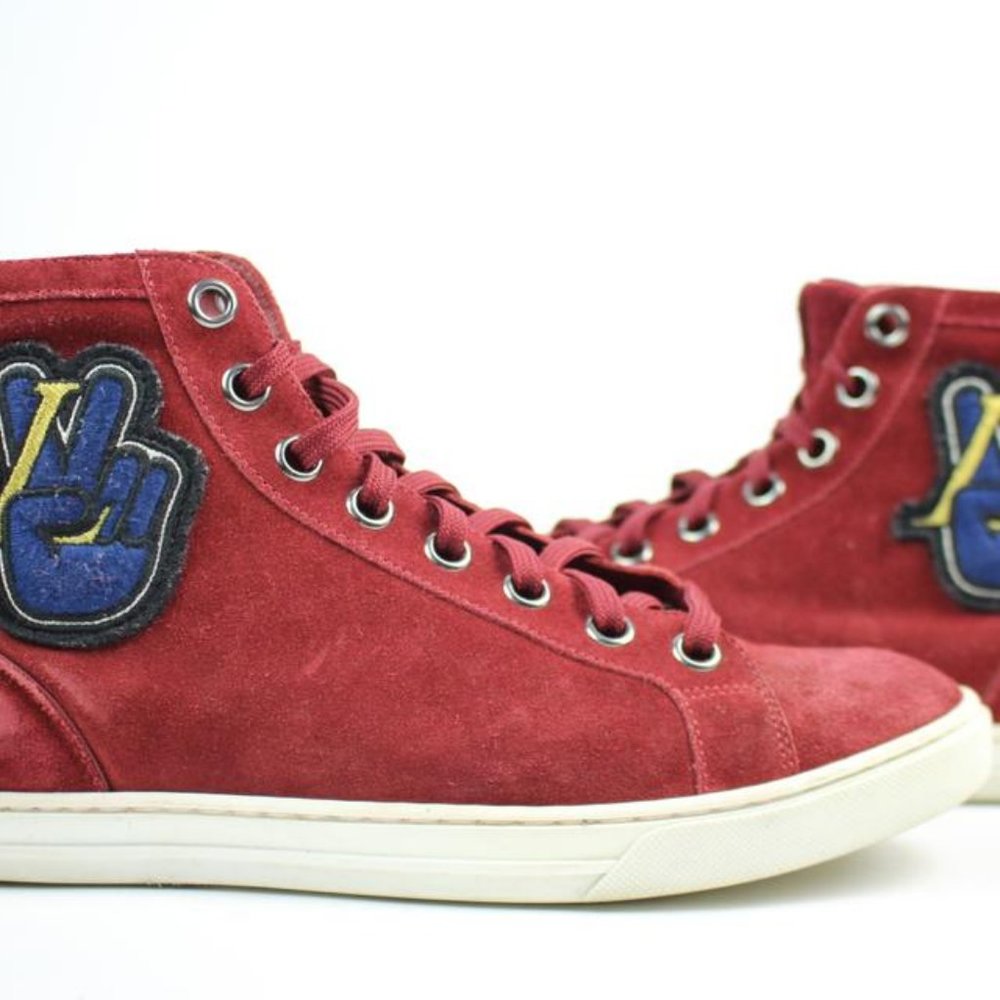 Louis Vuitton Rare High Top World Peace Sign Varsi - Picture 10 of 10